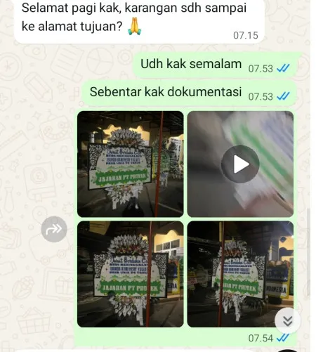 Pengiriman Papan Bunga Selamat Bekasi