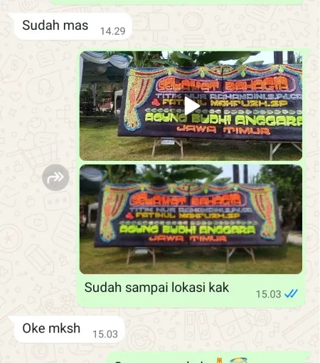 Pengiriman Papan Bunga Bekasi