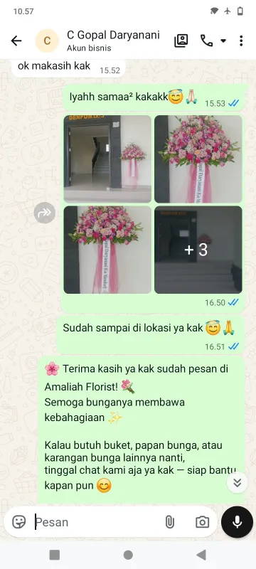 Pengiriman Karangan Bunga Bekasi